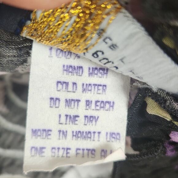 Vintage Royal Creations Plumeria Print Dress - Picture 7 of 7